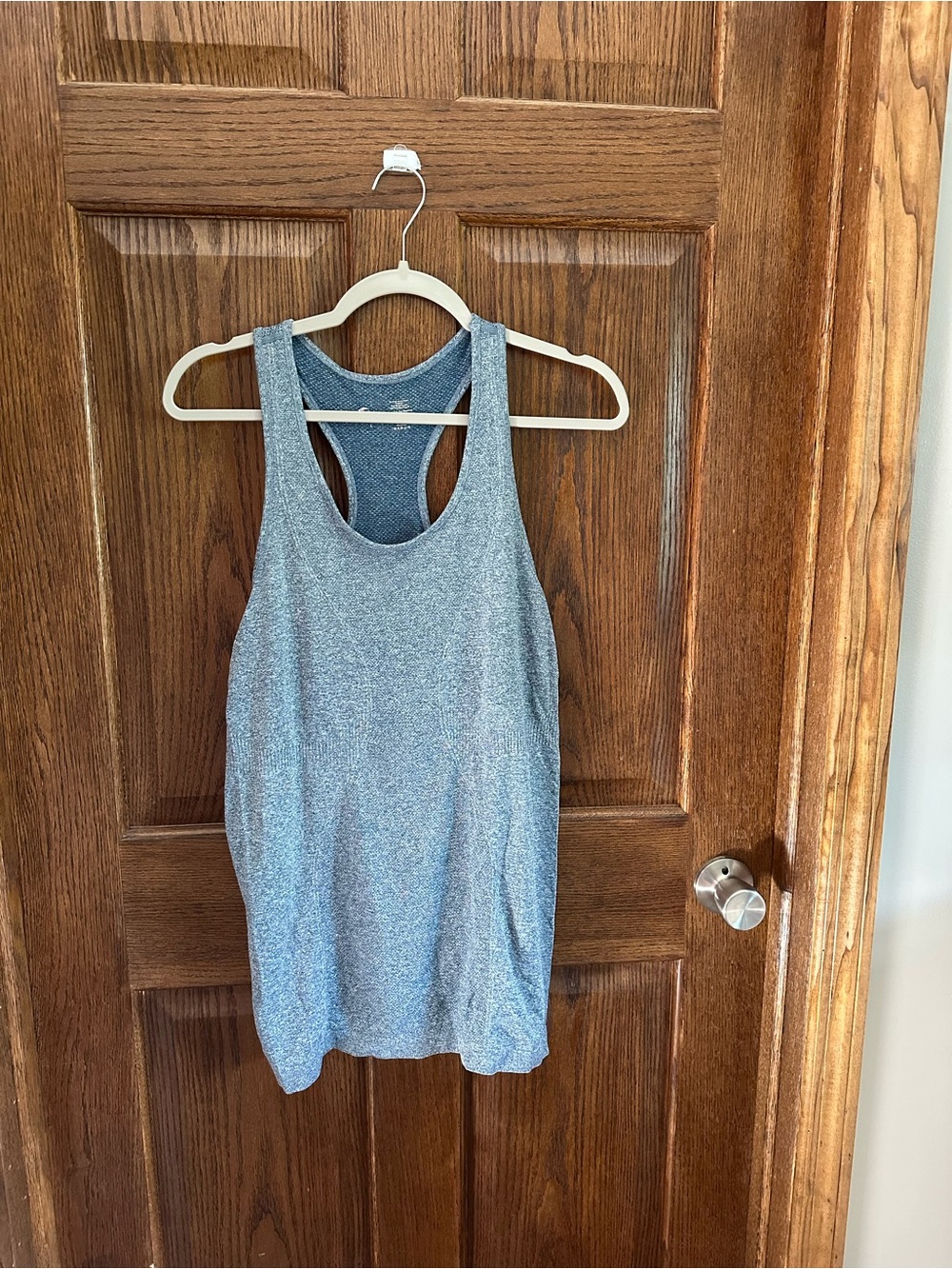 ZYIA Heathered Blue Racerback Tank